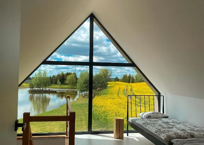 Widok Na Staw Feriehus *